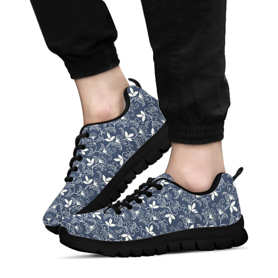 Flower Fractal, Handmade Boots, Leather Boots SNEAKERS