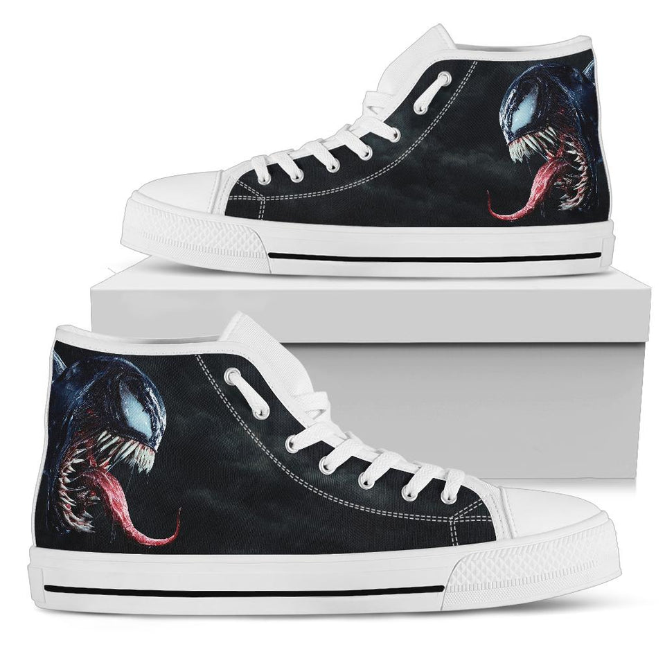 Venom Shoes, Spiderman Converse Style Shoes