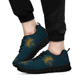 Dragonfly Boots, Golden Mandala, Womens Sneakers