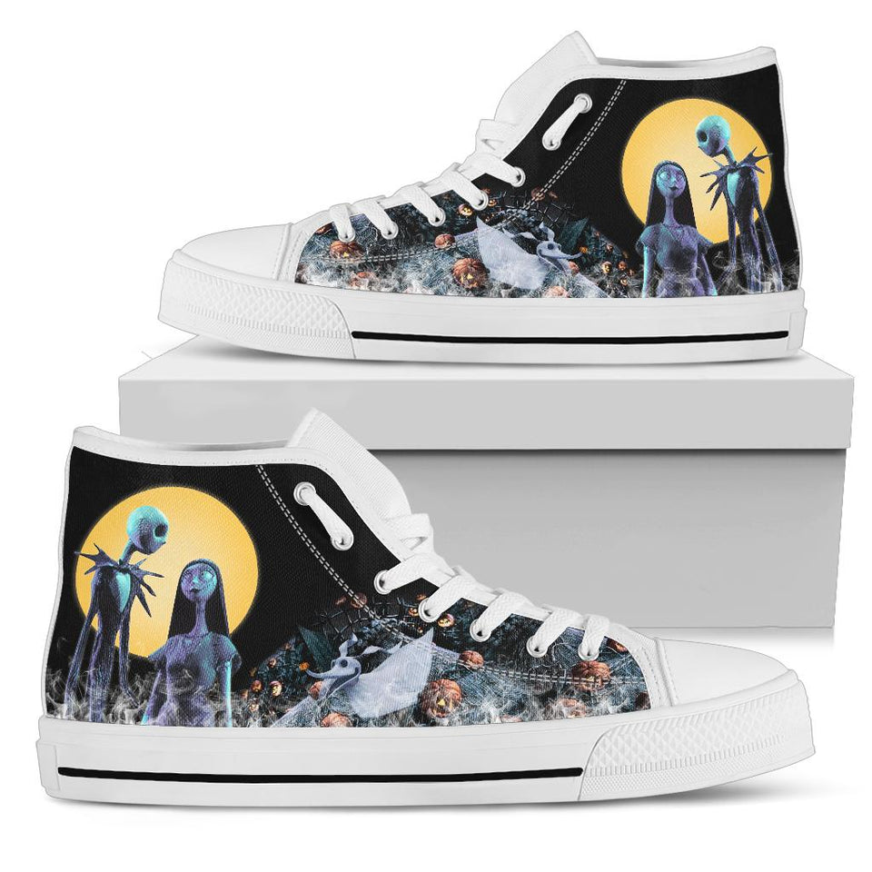 Nightmare of Jack and Sally Custom Made Shoes