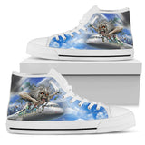 Iron Maiden Shoes, Heavy Metal Band Hightop, Rock Music Shoes