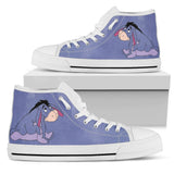 Eeyore Shoes, Eeyore Winnie The Pooh Converse Style Shoes 2