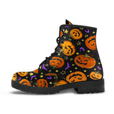 Pumpkin Faux Fur Boots