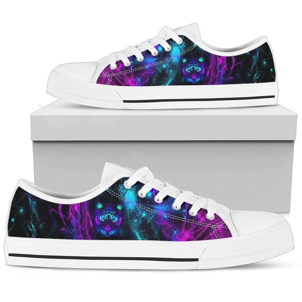 Tiger Neon Purple, Safari Techno, Women_s Boots, Vegan Leather