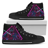 Deadpool Neon Converse Style Shoes