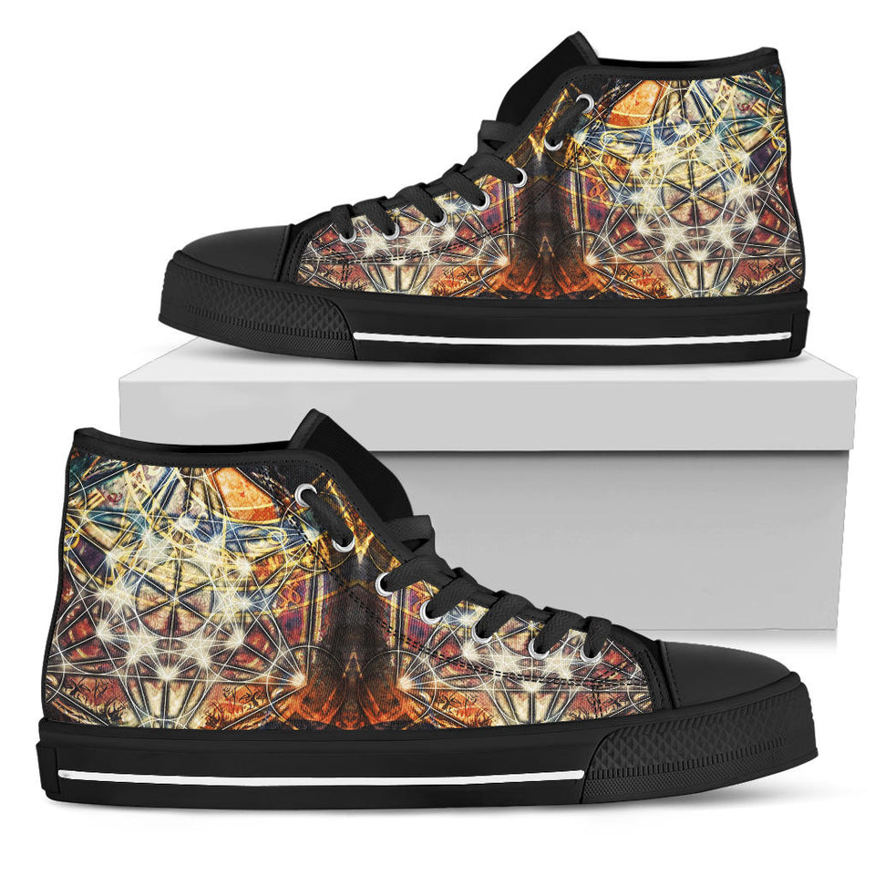 Handmade Shoes Women, Sacred Geometry