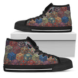 Mandala Boxes, Polar Boots, Multi Colored, Lace Up Boots, Women's Boots