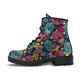 Sugar Skull Boots, Womens Skull Boots, premium Boots Women, Womens Leather Boots, Women Winter Boots, Rain Boots Womens