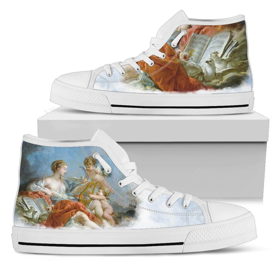 Allegory of Music - FranÃ§ois Boucher, Custom Made Shoes