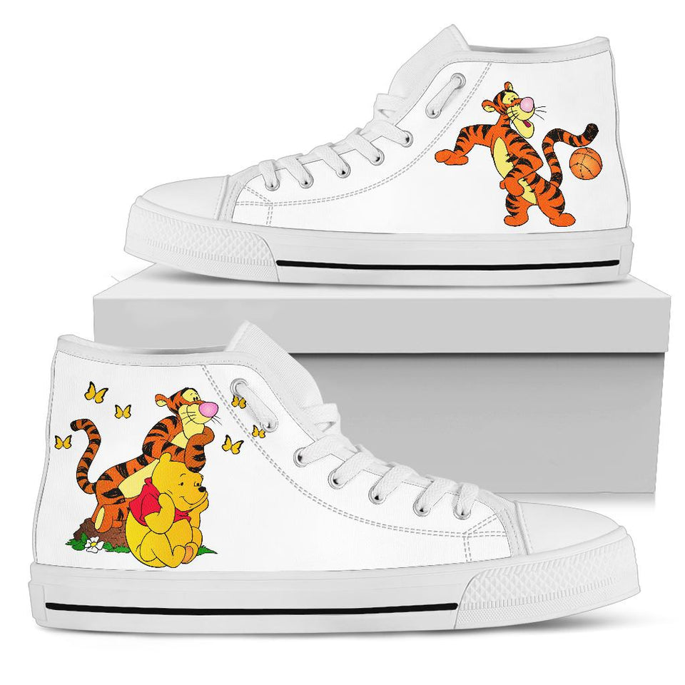 Winnie the Pooh high top shoes
