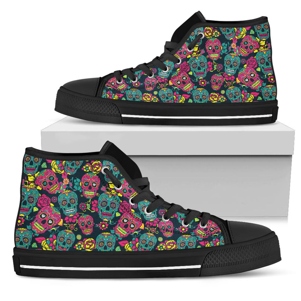 Sugar Skull Boots, Womens Skull Boots 2