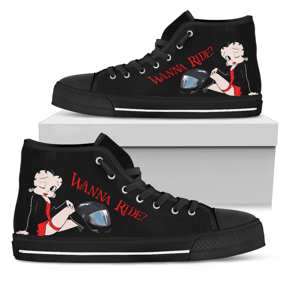 Betty boop Vancouver Chucks - Left