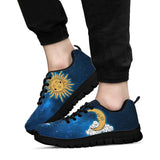 Sun Moon Mandala, Lotus Gold Chakra, Women's Boots
