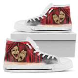 Theater with Masks, Stage and Curtain Custom Made Shoes