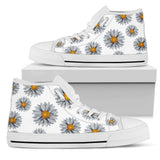 Summer Daisy hand painted shoes