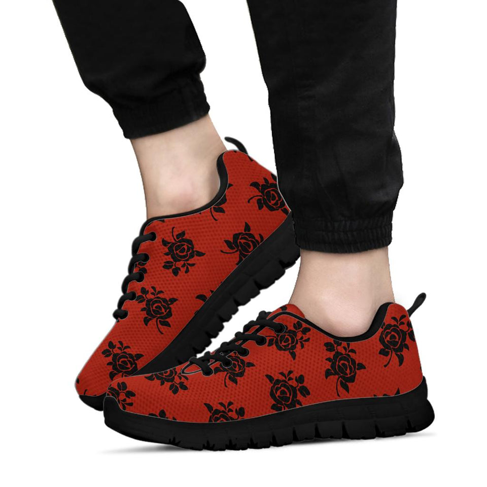 Black Roses, Leather Boots Women, Women's Boots
