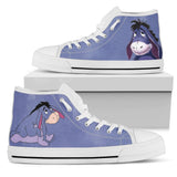 Eeyore Shoes, Eeyore Winnie The Pooh Converse Style Shoes