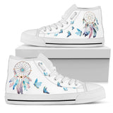 Floral Deer painted shoes Dreamcatcher Hand Painted Shoes