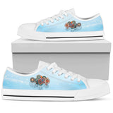 Blue Paisley Mandala, Leather Boots Women, Multicolour