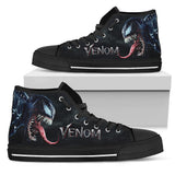 Venom High Top Shoes, Alien Symbiote 3D Unisex Shoes, Venom Sneaker