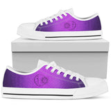 Purple Sun And Moon, Leather Boots Women, Handcrafted Boot