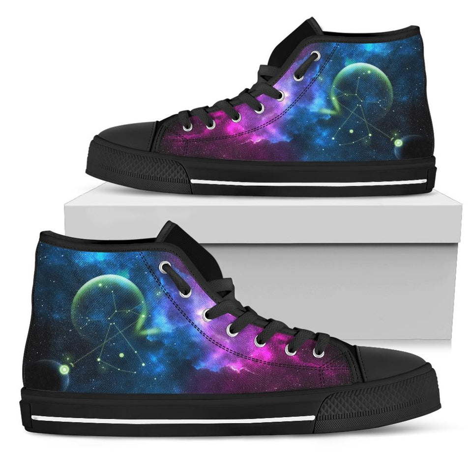 Skull Shoes for Men Fashion Sneaker High Top 8