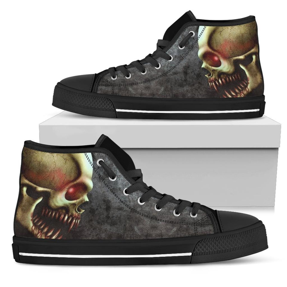 Skull Shoes for Men Fashion Sneaker High Top 3