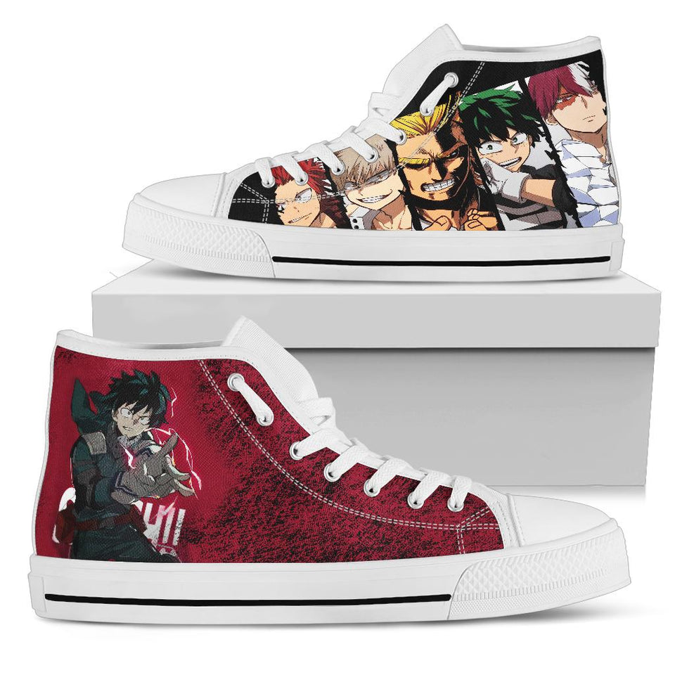 My Hero Academia Custom Sneakers, Boku no Hero Academia Custom Shoes