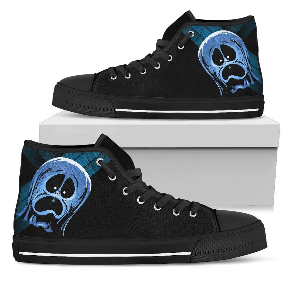 Skull Shoes for Men Fashion Sneaker High Top 2