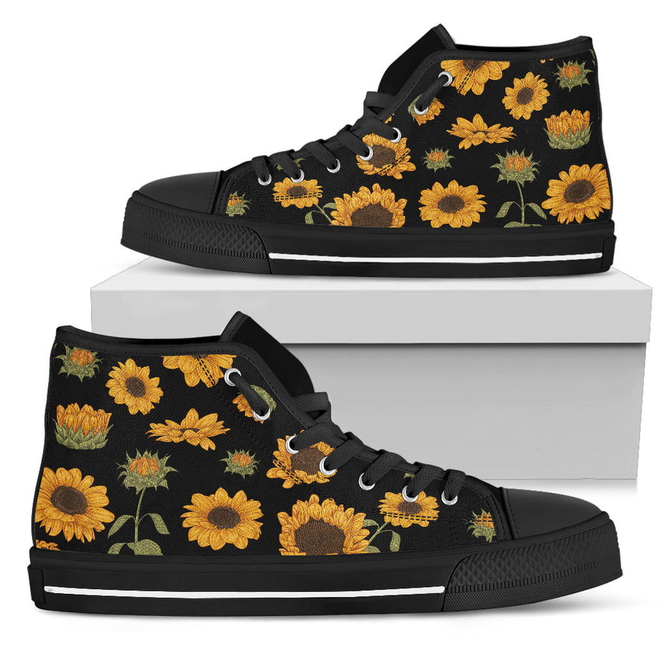Custom Sunflower Shoes Sunflower Sneakers
