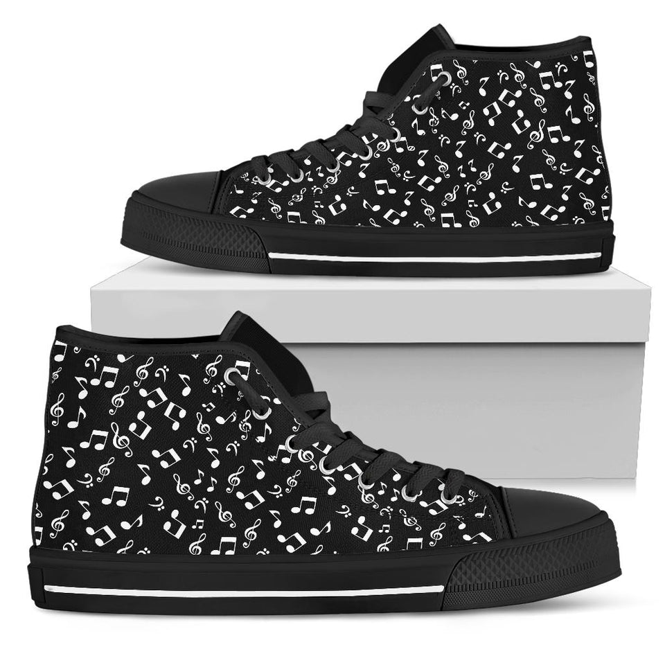 Music Notes, Treble Clef Musican, Women's Boots