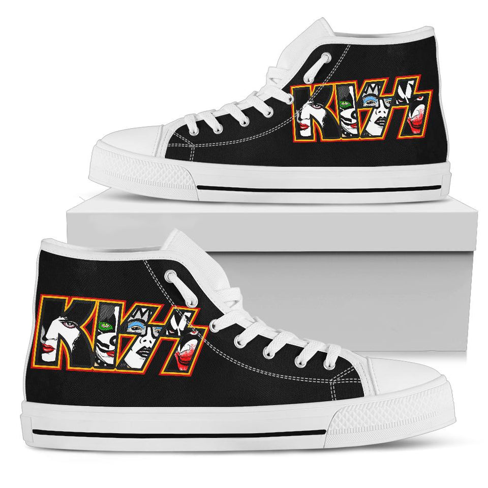Kiss Band Shoes, Rock Band Hightop