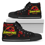 Jurassic Park Custom Canvas High Top