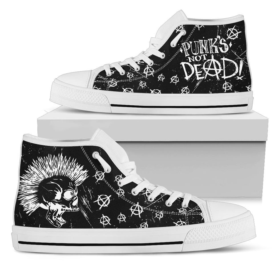 Punks Not Dead Custom Sneakers