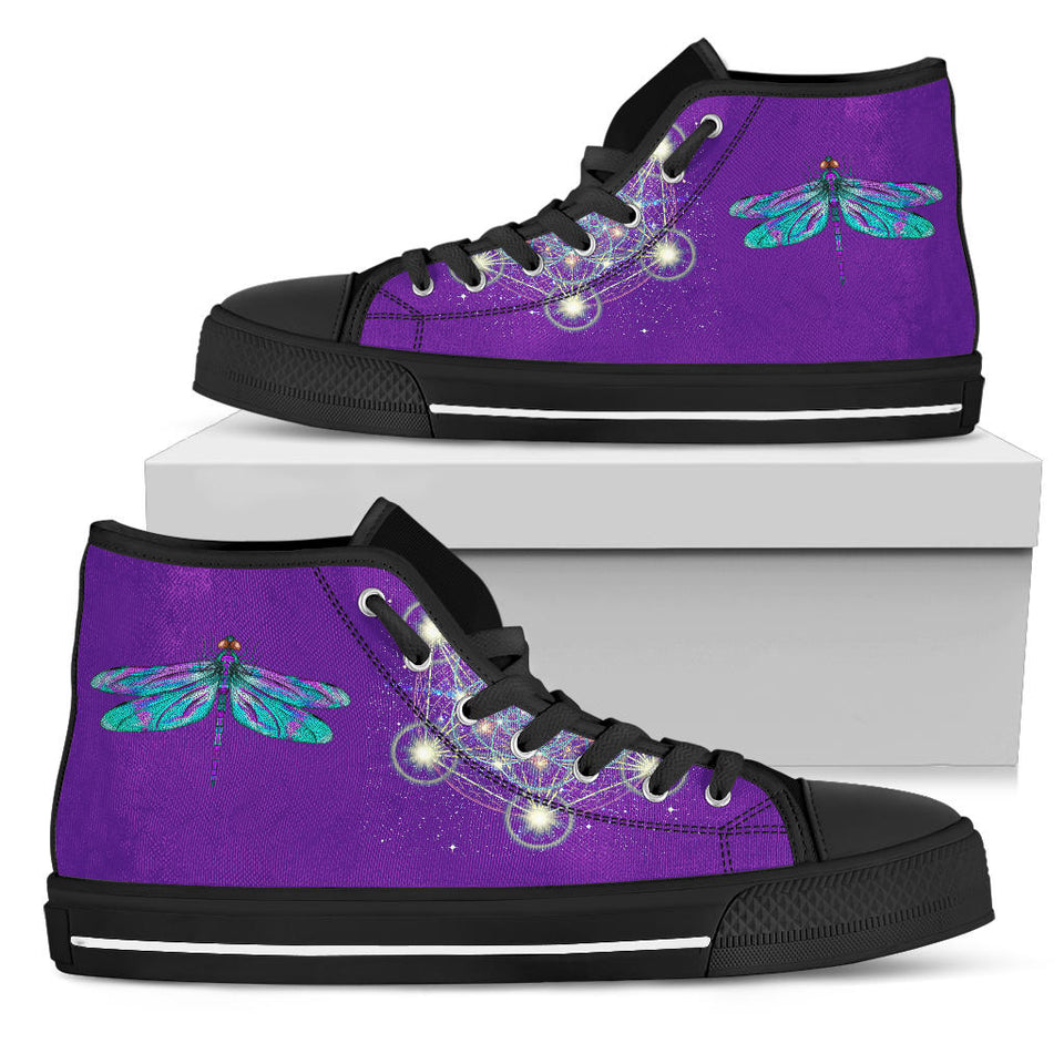 Green Dragonfly, Lace Up Boots, Handmade Boots
