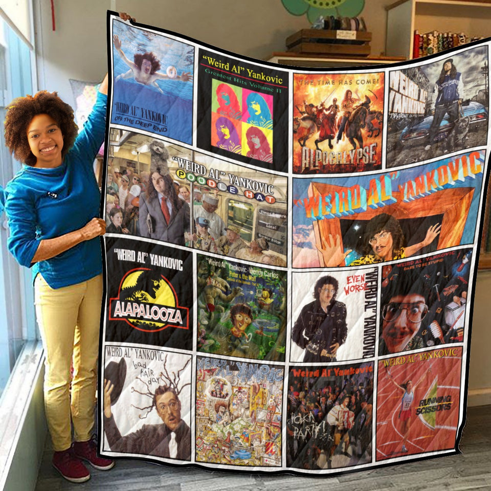 Weird Al Yankovic Quilt, Weird Al Yankovic Quilt Blanket