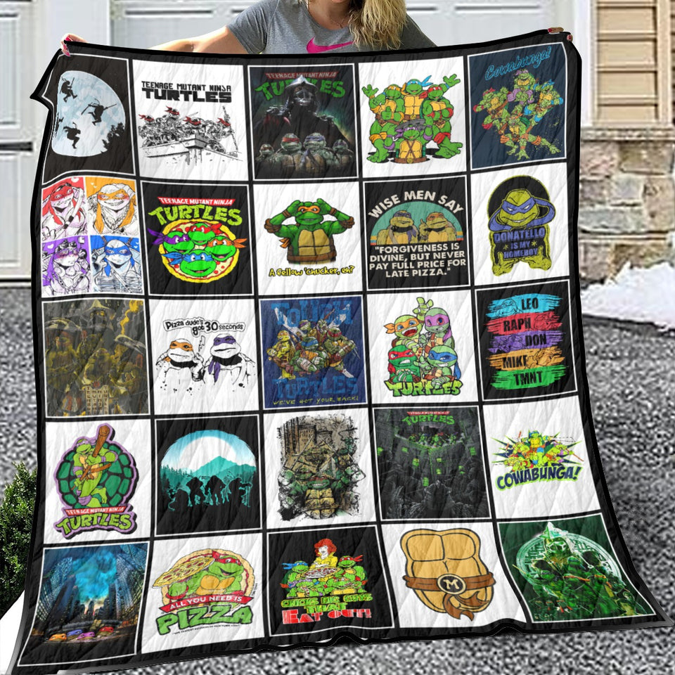 Teenage Mutant Ninja Turtles Blanket, Teenage Mutant Ninja Turtles Quilt Blanket