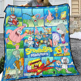 SpongeBob Quilt, SpongeBob SquarePants TV Series Quilt, Blanket
