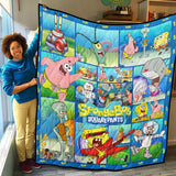 SpongeBob Quilt, SpongeBob SquarePants TV Series Quilt, Blanket 2