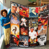 Karate Kid Quilt, The Karate Kid movie Quilt Blanket