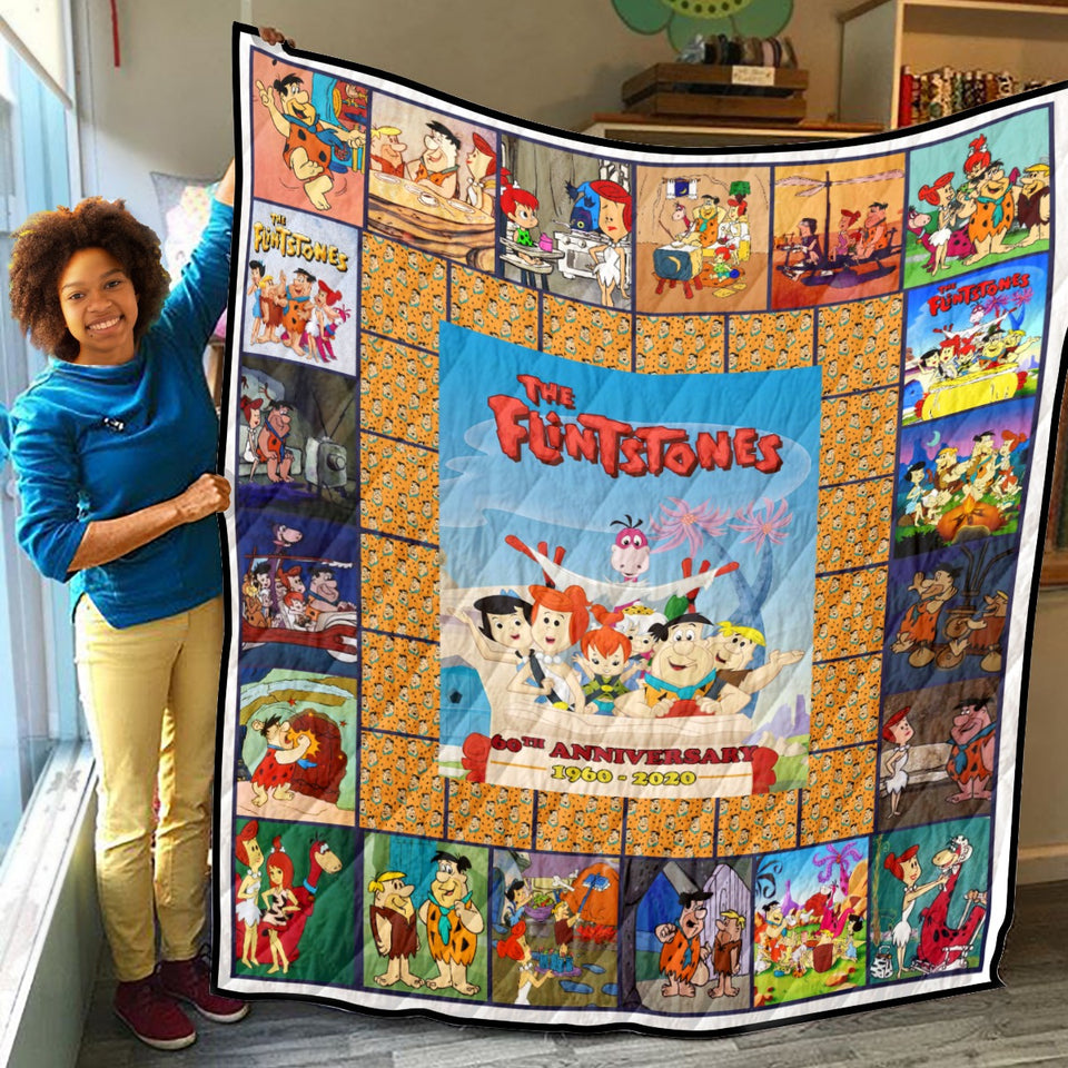 The Flintstones Quilt, The Flintstones TV Series Quilt Blanket