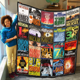 James Patterson Quilt, James Patterson Books Quilt Blanket