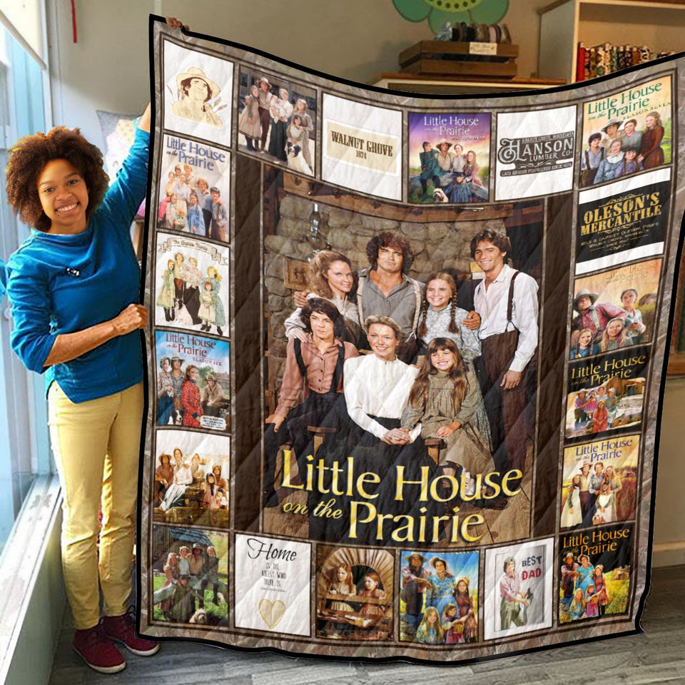 Little House on the Prairie Quilt, TV Series 1974–1983 Quilt Blanket