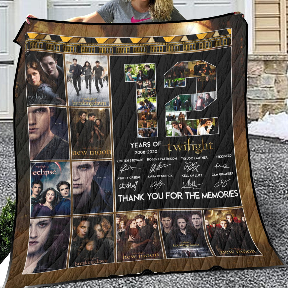 Twilight Quilt, 12 Years Of Twilight Quilt Blanket