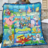 SpongeBob Quilt, SpongeBob SquarePants TV Series Quilt, Blanket 2