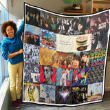 The Rolling Stones Quilt, The Rolling Stones Quilt Blanket V2