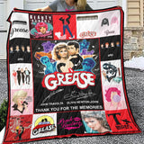 Grease Blanket, Thanks For The Memories Quilt Blanket