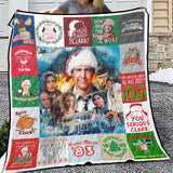 National Lampoon's Christmas Vacation Quilt, Christmas Movie Quilt, Blanket