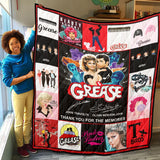 Grease Blanket, Thanks For The Memories Quilt Blanket