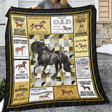 Horse Quilt, Gifts For Birthday Christmas Quilt Blanket
